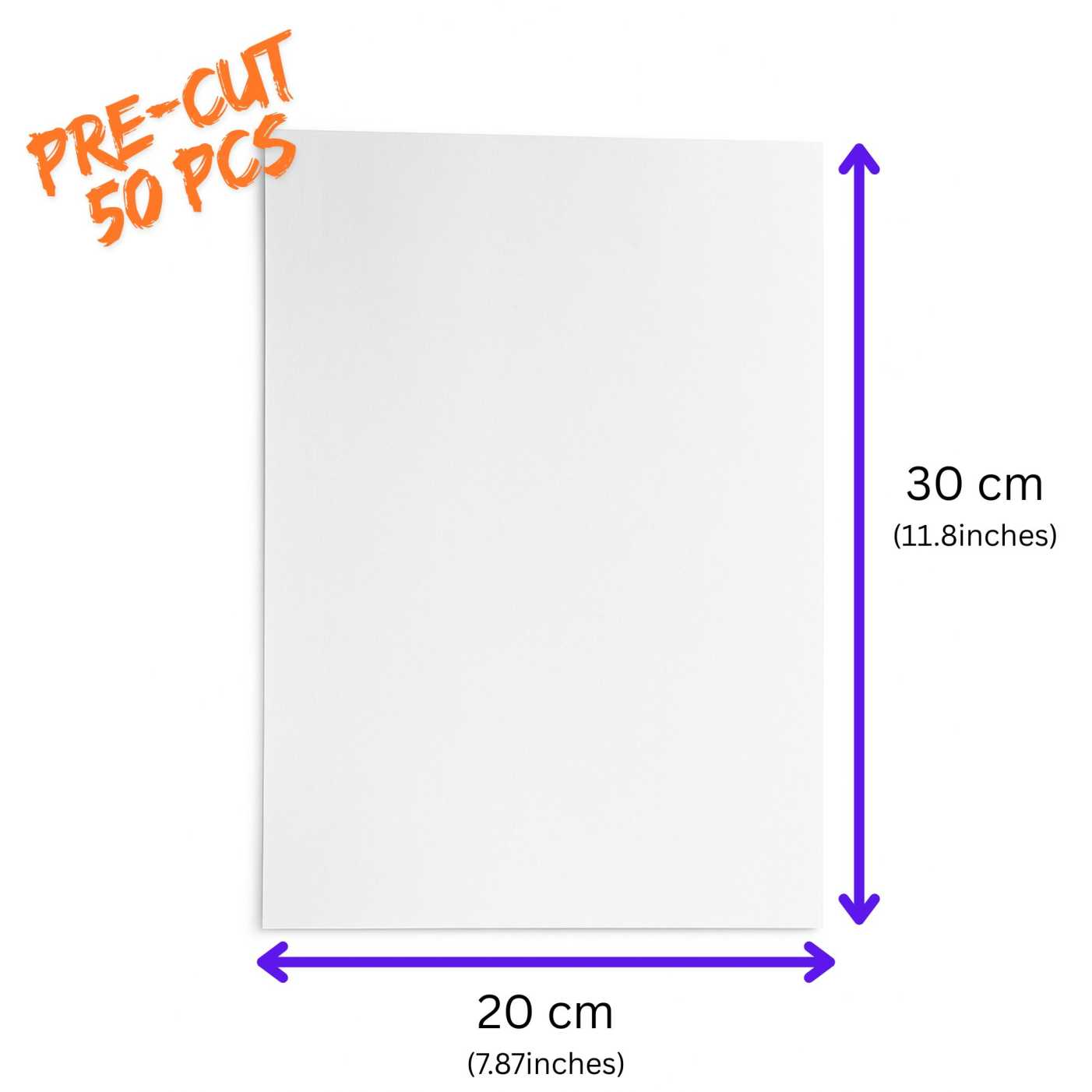Rosin Parchment Paper Premium Non-Stick Coating 30 x 20 cm Sheets 50 Pieces per Pack